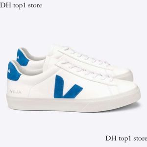 Vejashoes kleine witte schoenen Frans paar casual low top flat schoenen vrouwen met ademende v schoenen mannen sneakers met geborduurde ontwerper casual vejaas schoenen 727