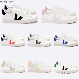 Vejashoes kleine witte schoenen Frans paar casual low top platschoenen vrouwen met ademende v schoenen mannen sneakers met geborduurde ontwerper casual vejaas schoenen 102