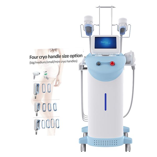 Vela Body Shape Cryolipolysis Máquina de adelgazamiento Máquina de belleza Terapia con láser Reducción de grasa 40khz Cavitación Vela Vacuum Lifting facial Instrumento de salón de belleza