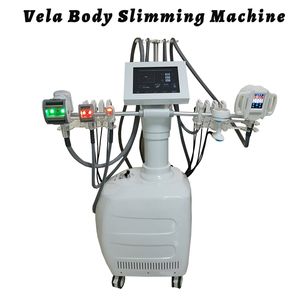 Vela Body Shaping Machine RF Auto Roller Vacuüm Massage Ultrasone Cavitatie Huid Aanscherping Buttock Fat Loss Pak All Skins Type
