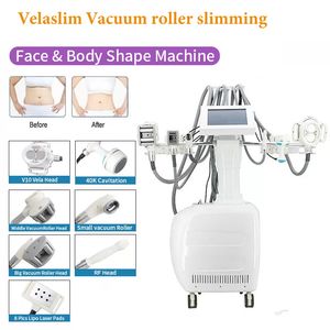 Vela Roller Radiofréquence Rajeunissement de la peau Lifting du visage Ultrasons Cavitation Vide Lipolaser Perte de poids Corps Minceur Machine