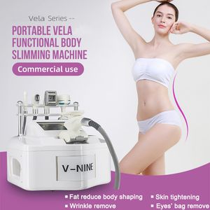 V9 Vela Body Slimming Machine Vacuüm Roller Massage Cellulitis Verwijdering Vet Los RF Face Lift Skin Firming 40K Cavitatiemachine