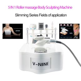 Multifunctionele vacuümrol massage lichaam afslanken draagbare spa apparatuur slanke machine gewicht RF cavitatie huidaanhalen