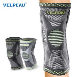 Velpeau Gnee Pad Silicone pour l'arthrite Pain Spring Compression Soutien de la forme pour le volley-ball de basket-ball de base de fitness 240416