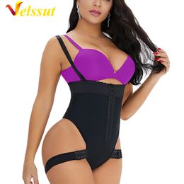 Velssut femmes Shaper culotte Booty tirant sous-vêtements Shapewear bout à bout culotte minceur contrôle Shapewear grande taille 220506