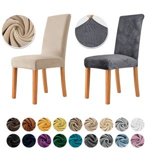 Velvet tissu chaise couvercle super doux couvertures pour salle à manger