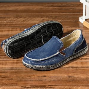 Mocassins en velours pour hommes, chaussures plates de conduite à enfiler, grande taille, doux et confortables, mocassins de styliste 240105