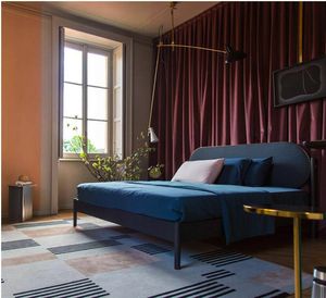 Rideaux de cygne en velours abat-jour solide hollandais rideau fini Nordic Light luxe américain chambre invité traitement gratuit