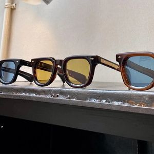 Vendome JMM Lunettes de soleil originales pour hommes Luxury Luxury Eaux-lunettes de soleil protectrice extérieure Femmes Femmes Handmade Acétate Eyewear 240507