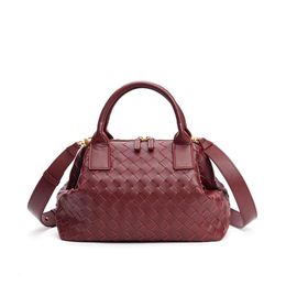 Veneeta Simple Straddle Designer Sac Fille Sacs Sac À Main Fourre-Tout Tissé De Luxe Mode Botteega Sac À Main En Cuir De Vachette Bowling Épaule Unique 2024 Bauletto Femmes O88X