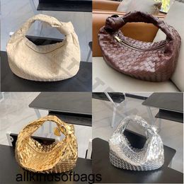 venetassbottegass Jodie tissé sac à main sacs sac à bandoulière adolescent mini sac à main concepteur de luxe femmes en cuir souple pochette sous les bras noué plissé tricot Dumpling cy