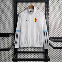 Velles de veste masculine Venezuela Jerseys maillots entièrement glissière collier de vent de vent.