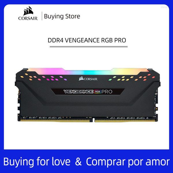 Vengeance RGB PRO Mémoire Ram Ddr4 8GB 16g 32g 3200MHz 3600Mhz DIMM Desktop Support Motherboard