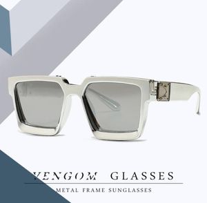 Gafas de sol explosivas de Vengom para hombres y mujeres European Street Style Style Red Model Square1184440