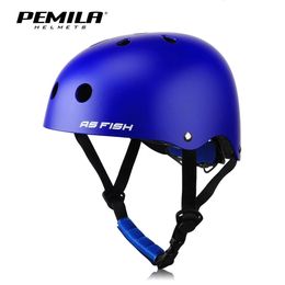 Ventilación Casco Niños para adultos Resistencia al impacto al aire libre para bicicletas en bicicleta Skating de roca patinaje patinador 240325