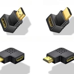 VENTIE HDMI-compatibele adapter 90 270 graden rechthoek mannelijk tegen vrouwelijke converter 4K HD-connector voor HDTV PS4 TV Box Extender