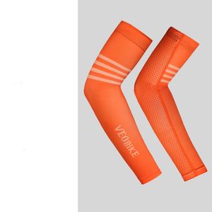 Veobike Transpirable Secado rápido Protección UV Correr Mangas de brazo Baloncesto Codera Fitness Armguards Deportes Ciclismo Brazo Calentadores B1