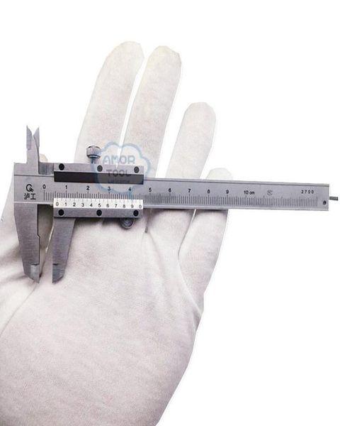 Calibrador Vernier de 0100mm, Mini calibradores de Metal, regla de bolsillo portátil, Paquimetro, herramientas de medición 9128675