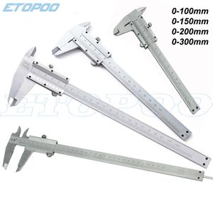 Calibradores a vernier 0- 70 mm 100 mm 150 mm 200 mm 300 mm Mini calibrador a vernier de acero endurecido Métrico Maquinista espesor Guage micrómetro Herramienta de medición 230516