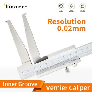 Vernier remklauwen Binnengroef schuifmaat RVS binnenzijde schuifmaat voor binnendiameter meetgereedschappen Gauge 10-160 26-200 30-300mm 231207