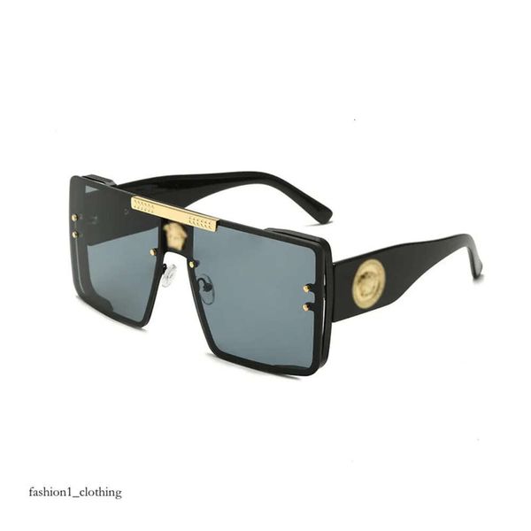 Versache Gafas de sol de diseñador Gafas de sol cuadradas Gafas de sol de lujo retro Hombres UV400 Goggle Ropa de alta calidad Cómodo viaje Beach Drive 2023 Versase 398
