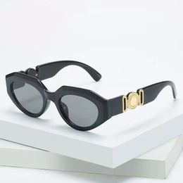 Zonnebrillen voor dames designer brillen trendy occhiali da sole zwart montuur met vergulde delen luxe zonnebril dames acetaat ZB008 E23
