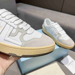 Veelzijdige Ins Edition Heren Hoge Curbs Casual Mode Lanviin Schoenen Paar 2023 Sport Designer Plaat Gekleurde Sneaker 40wv