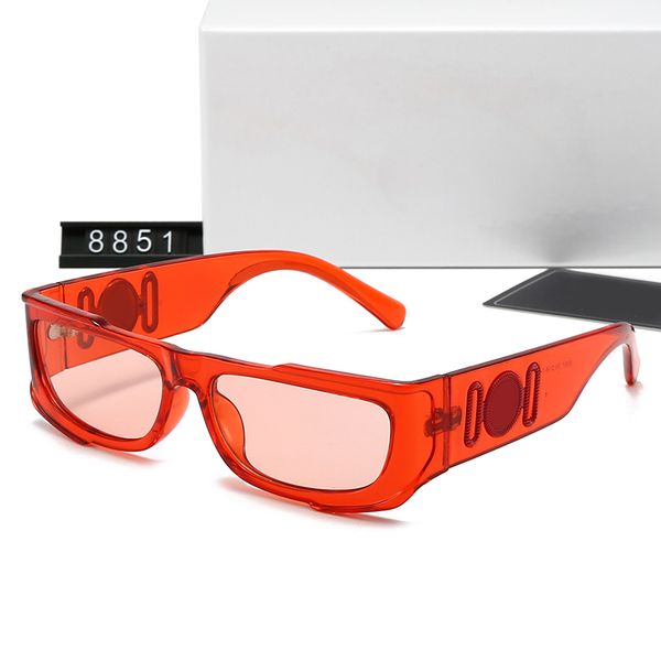 Gafas de sol versátiles para hombre, gafas de sol informales de verano para mujer, gafas de sol polarizadas multicolores occhiali da sole, gafas de lujo hg119 H4