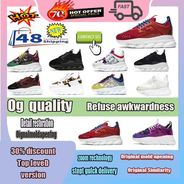 Versecesn Diseñador Zapatillas de deporte de lujo Zapatillas de deporte casuales Zapatos para correr de alta calidad Hombres mujer antideslizante Resistente al desgaste con cordones Peso ligero transpirable fondo grueso