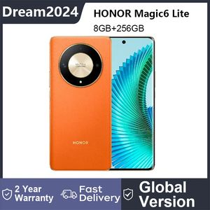 Version Global Honor Magic6 Lite 5G NFC 108MP CAMERIE PRINCIPALE SNAPDRAGAN 6 GEN 1 5300MAH Ultra-rebond Anti-Drop