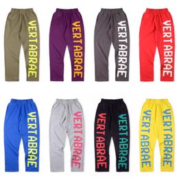 Vertabrae joggingbroek herenbroek driedimensionale letter sport casual broek voor heren en dames