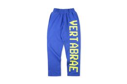 VERTABRAE PANTAL PANTAL MENSE PANTER HALT STREET 3D LETTRE HIP HOP SPORTS PANTAL MOCUDER