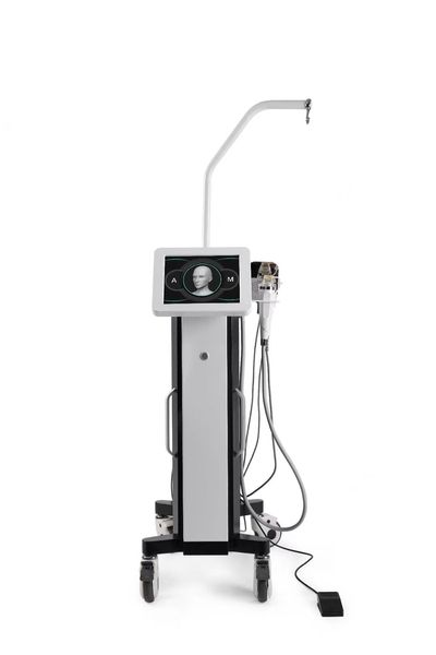 Machine verticale de Microneedling RF 3 en 1, Lifting du visage, raffermissement de la peau, élimination des cicatrices, marteau à glace, élimination de l'acné