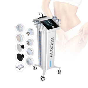 Verticaal 9 in 1 CET RET RF Cavitatie Radiofrequentie Facial Slankmachine Vacuüm RF Body Contouring Machine