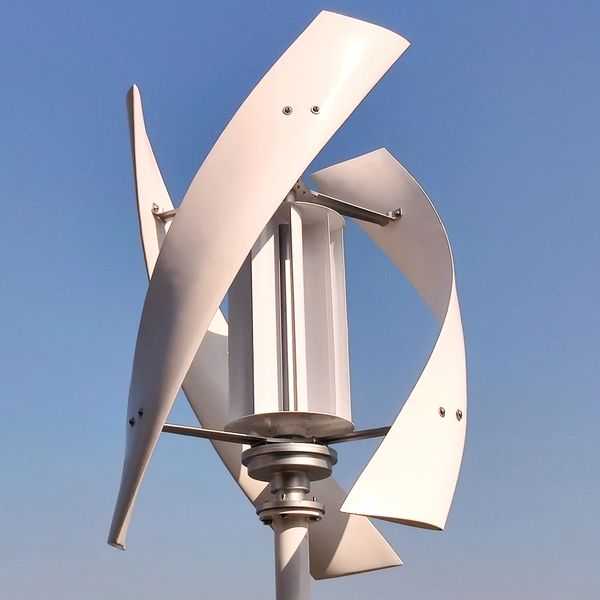 Axis vertical Maglev Wind Generator 1500W 2000W 24V 48V 3 lames Free EnergyHousehold Wind Moulin à basse vitesse