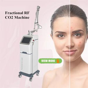 Fractionele RF CO2 Laser Machine Strek Mark Verwijderen Acne litteken Behandeling Wrinkle Rimover Radiofrequentie Huid Verjongingsapparatuur Apparatuur