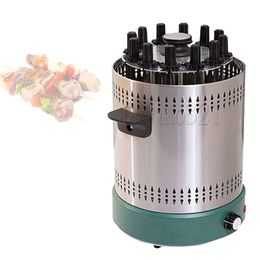 Vertical Electric Smokeless Kebab Machine Four Rotary Agneau Rotary Lamb Grill BBQ Fork Rottisserie Barbecue Stove Roaster