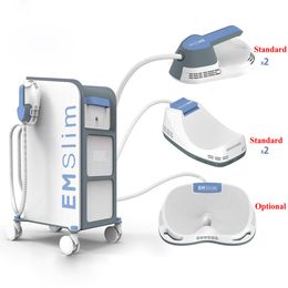 Vertical EMS System System Mascle Massager Emslim Neo Rf 2 4 Handlers Handlers Em Slim Newbody Rebouling Emshape Machine Manufacturer Prix