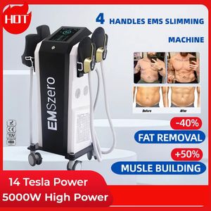 Verticale Emslim Neo RF Bekkenbodemoefeningen Machine Hi-Emt 4 handvatten Lichaamsvormende Ems Spieren opbouwen Training Spierstimulator Gewichtsverlies EmsHiemt-apparatuur