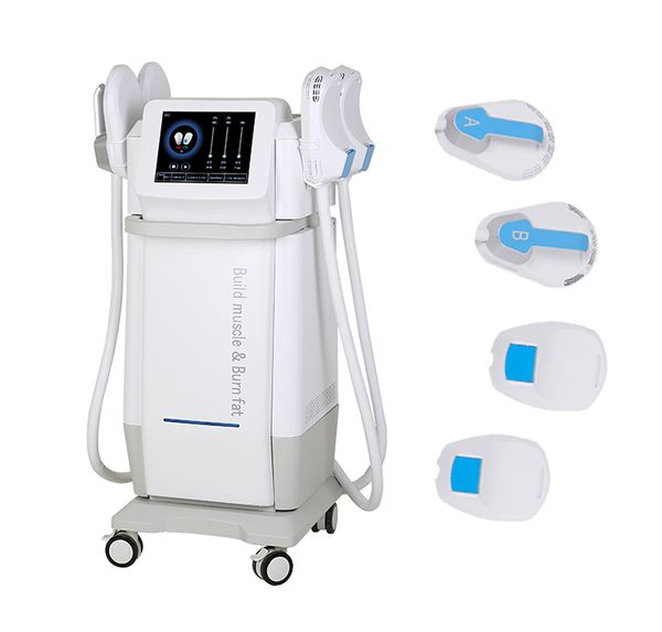 Vertical RF HIEMT 7 tesla amincissant le stimulateur musculaire emslim construisant des muscles brûlant les graisses em slim machine de spa de salon de stimulation plus forte