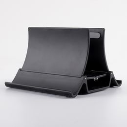 Verticale Laptop Houder Multifunctionele Warmte Dissipatie Non-Slip Stand Auto Verminder Ruimte Apparaat Stand voor Ipad Telefoon Notebook Storage Beugel