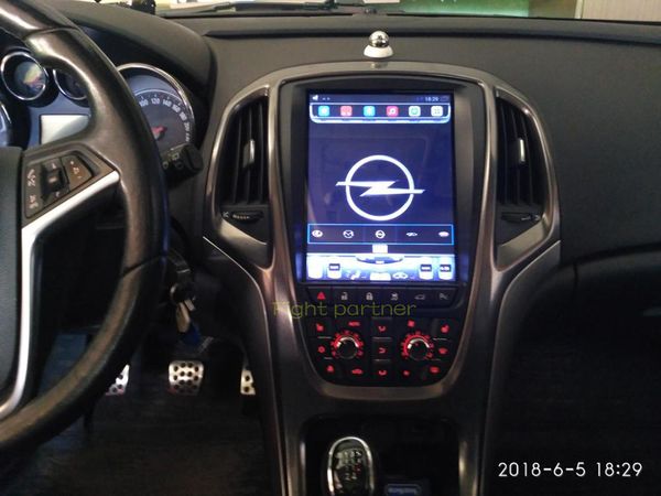 Reproductor de coche Android Quad Core con pantalla vertical para Opel Astra J con audio estéreo de radio GPS 4G310J