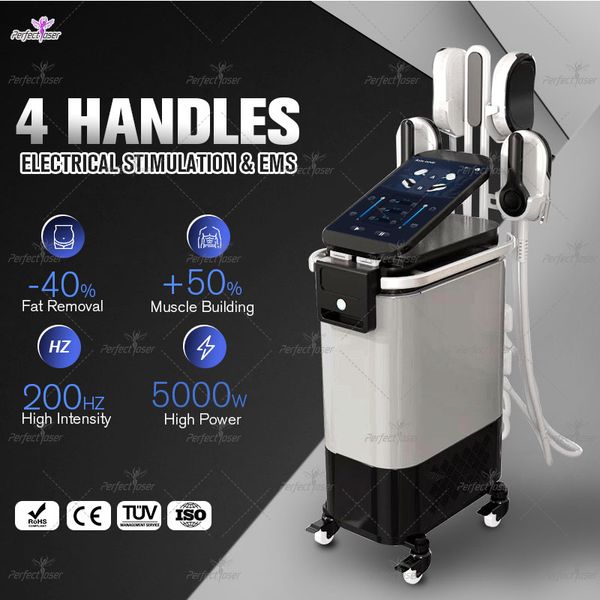 Máquina vertical para adelgazar EMS, aumento, reducción de grasa, levantamiento de glúteos, equipo de belleza EMSlim RF Neo, dispositivo para quemar grasa 5000w, todas las partes del cuerpo, envío gratis