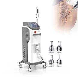 Vertical Spa Carbon Peel Picosecond Q Switched ND Yag Pico Laser Tattoo Removal Machine voor commercieel