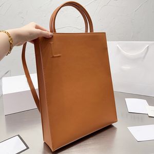 Sac fourre-tout vertical femmes bandoulière sacs à bandoulière luxe sac de plage concepteur fourre-tout sacs sacs à main en cuir véritable femmes grande capacité boutique sac classique lettre impression