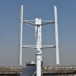 Verticale windturbine -generatorkit 10000W 10KW 12V 24V 48V 220V Alternatief met MPPT Hybrid Controller Off Grid Inverter