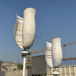 Verticale windturbinegeneratoren 6 kW 8KW 10KW 24V 48 Valternatieve vrije energie windmolens met MPPT Hybrid Controller voor thuisgebruik