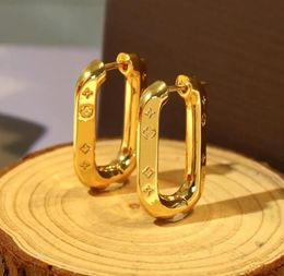 Luxe 18K goud zilver Hoepel Oorbellen Mode Vrouwen V Oorstekers Top designer Sieraden Oorbel Accessoires Goede Valentijnsdag cadeau + Doos