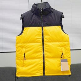 gilet Designer Puffer Gilet Hommes Gilet Hiver Vers Le Bas Gilets Unisexe Couple Bodywarmer Veste Femme Sans Manches En Plein Air Chaud Épais Plume D'oie Vêtements D'extérieur