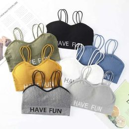 Vest Girls Bra Breathable Youth Bra Childrens Underwear Color Couleur Jouth Top Top Girls Tube Top sous-vêtements 8-16yl2405